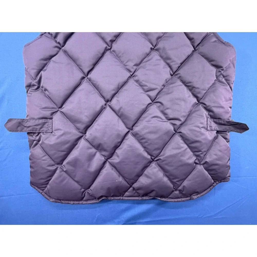 Vintage‎ Eddie Bauer Women Goose Down Puffer Vest Purple Sz Petite Small